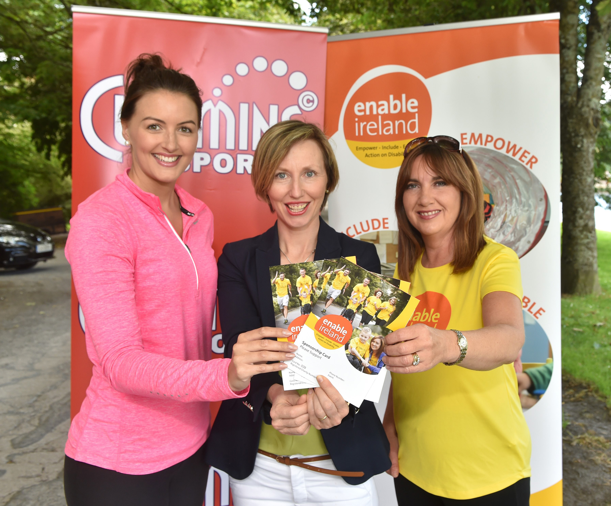 Mary-Claire Cummins, Cummins Sports, Olive Loughnane, World Champion,  and Maria Desmond, Enable Ireland